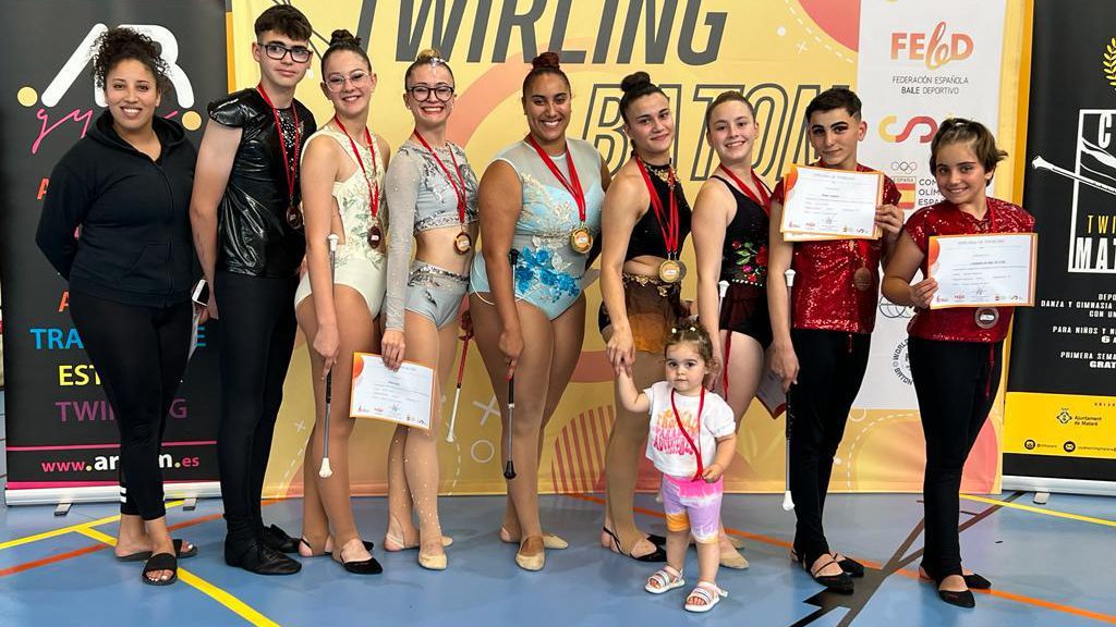 Bons Resultats Del Club Twirling L Ametlla De Mar Al Campionat D